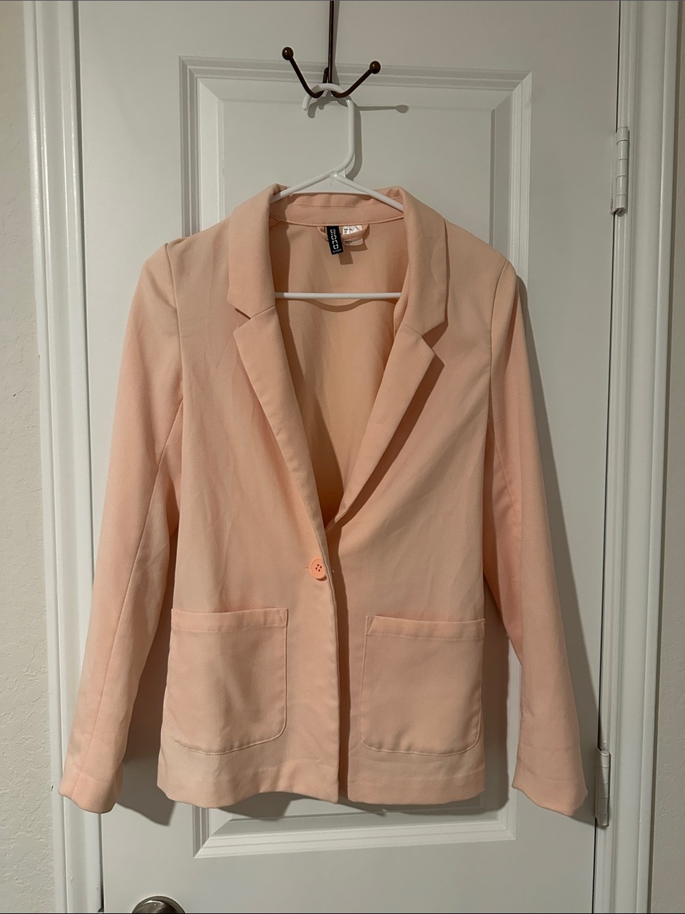 H&M Light Peach Blazer Jacket